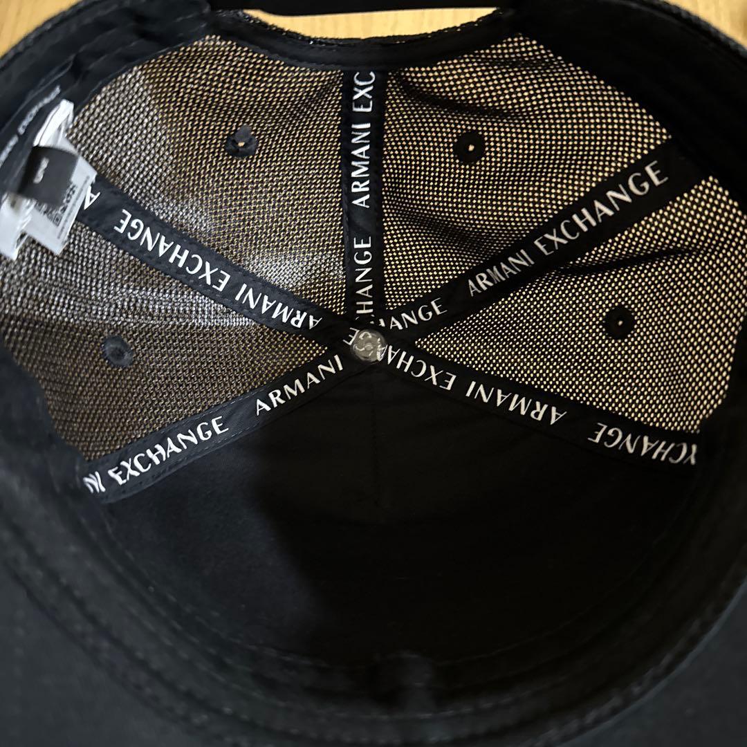 アルマーニ　メッシュキャップ