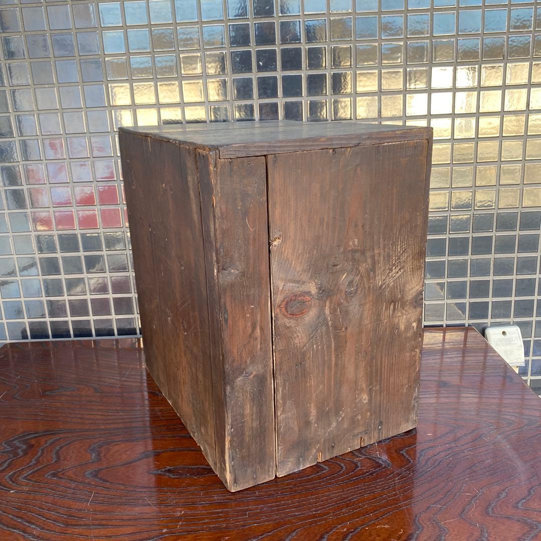 時代物 昭和初期 大正 三段小引き出し 古箪笥 骨董品 古道具 和家具