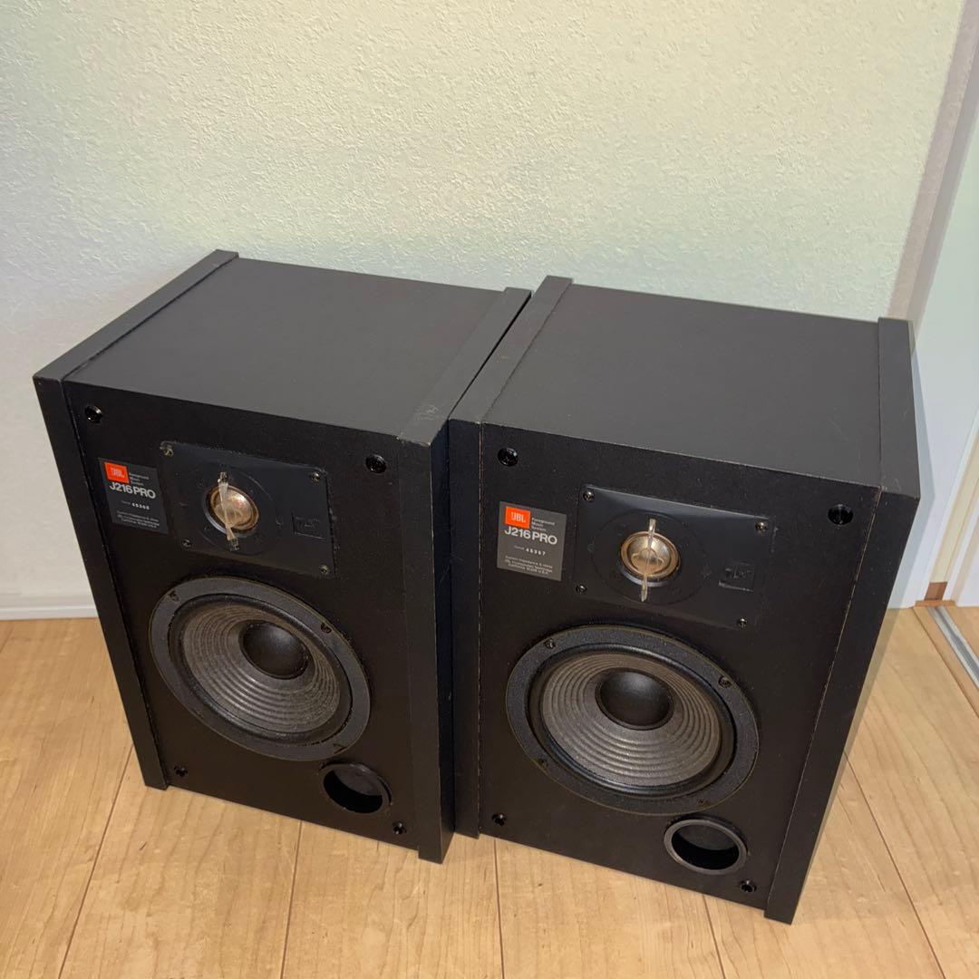 【美品】JBL ブックシェルフスピーカー　J216PRO シリアル連番