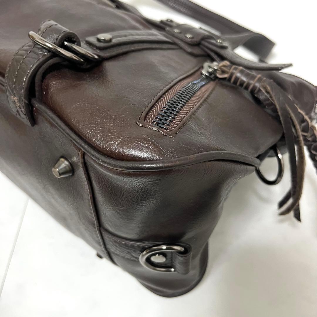 バッグ 00s archive shoulder bag grunge 2way