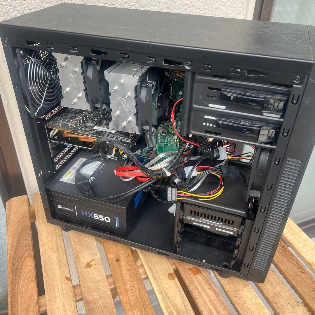 O*i様 デュアルXeon 自作サーバー 96GB メモリ Proxmox動作品