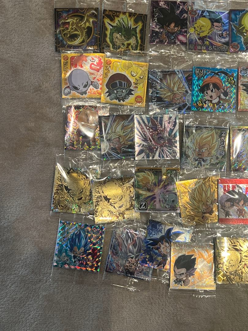 ハ*！様 ドラゴンボール ワンピース 鬼滅の刃 シール カード まとめ売り レア