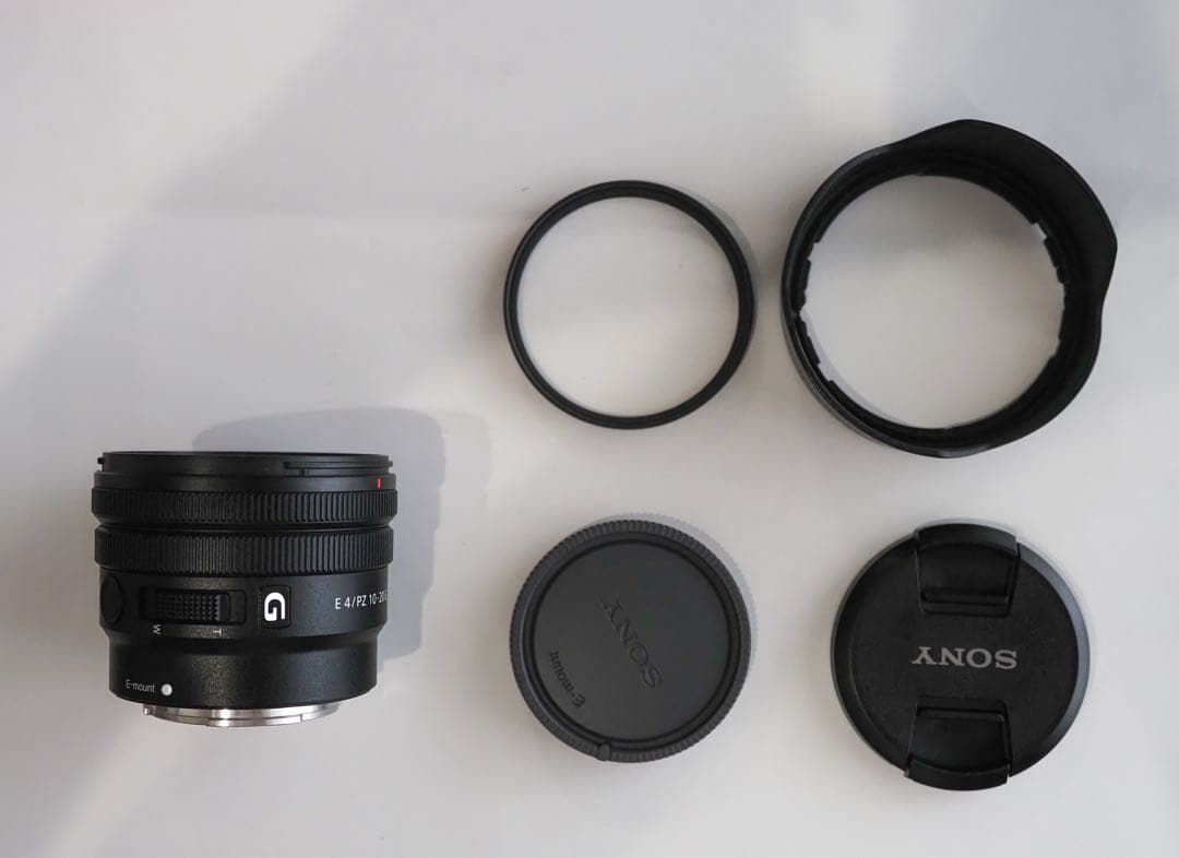 SONY E PZ 10-20mm F4 G SELP1020G フィルター付