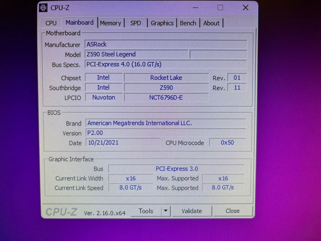 ASRock z590 Steellegend マザーボード ddr4