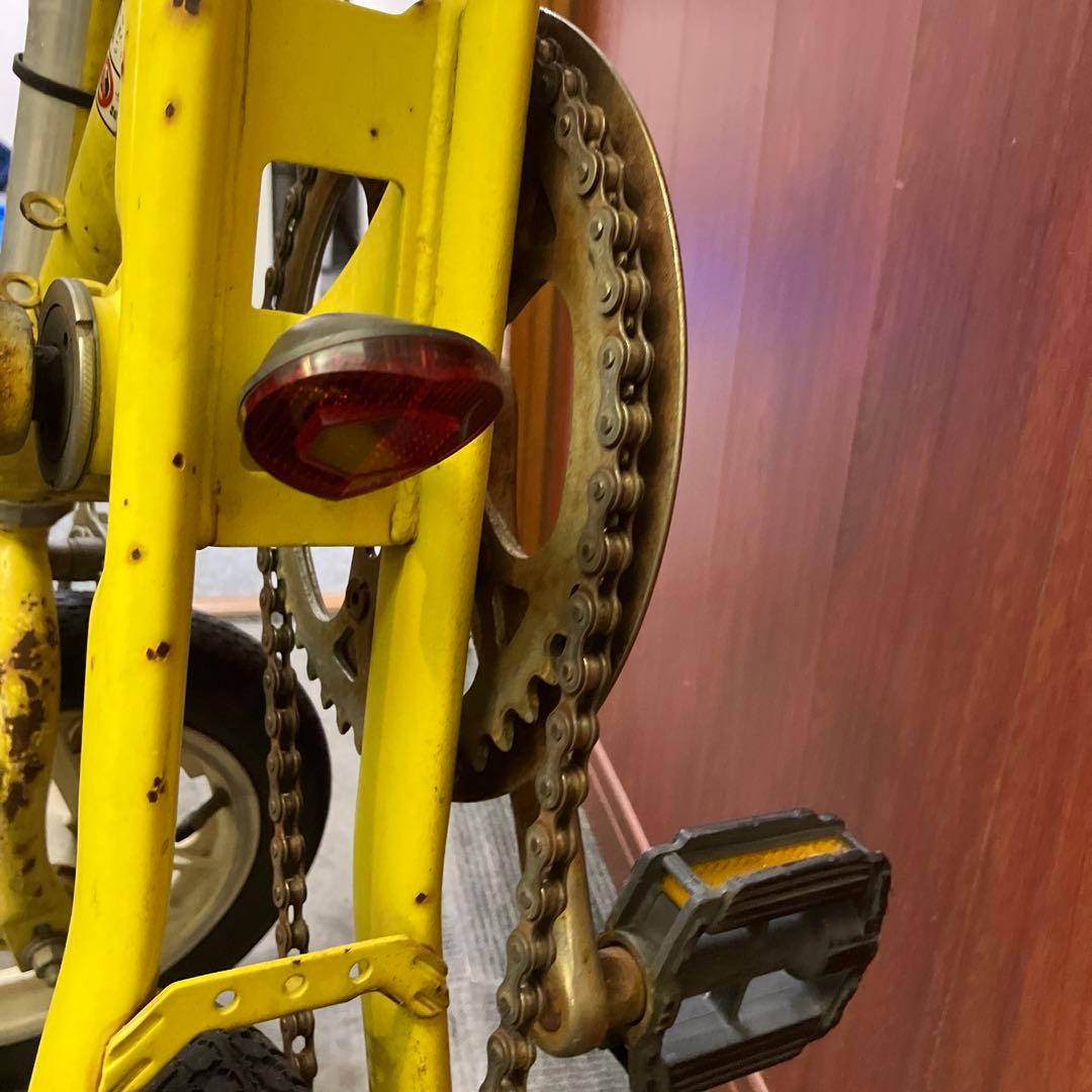 BRIDGESTONE 折りたたみ自転車 トランジットミニ　イエロー