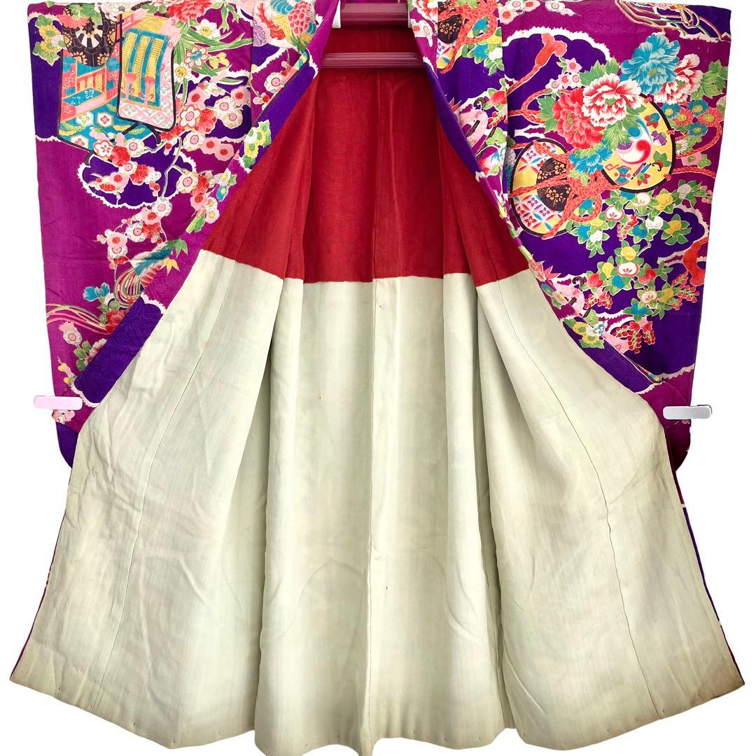 アンティーク　女の子　子供着物　NO2