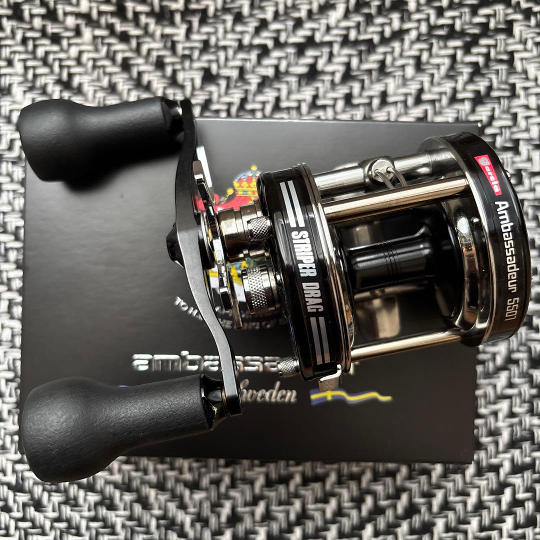 Ambassadeur 5501 striper バリアルハンドル95
