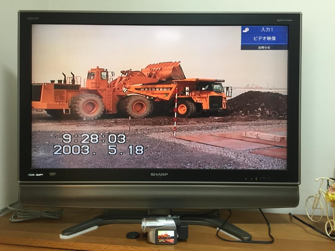 撮影再生ダビングOK　美品　Panasonic　NV-GS200　付属品あり