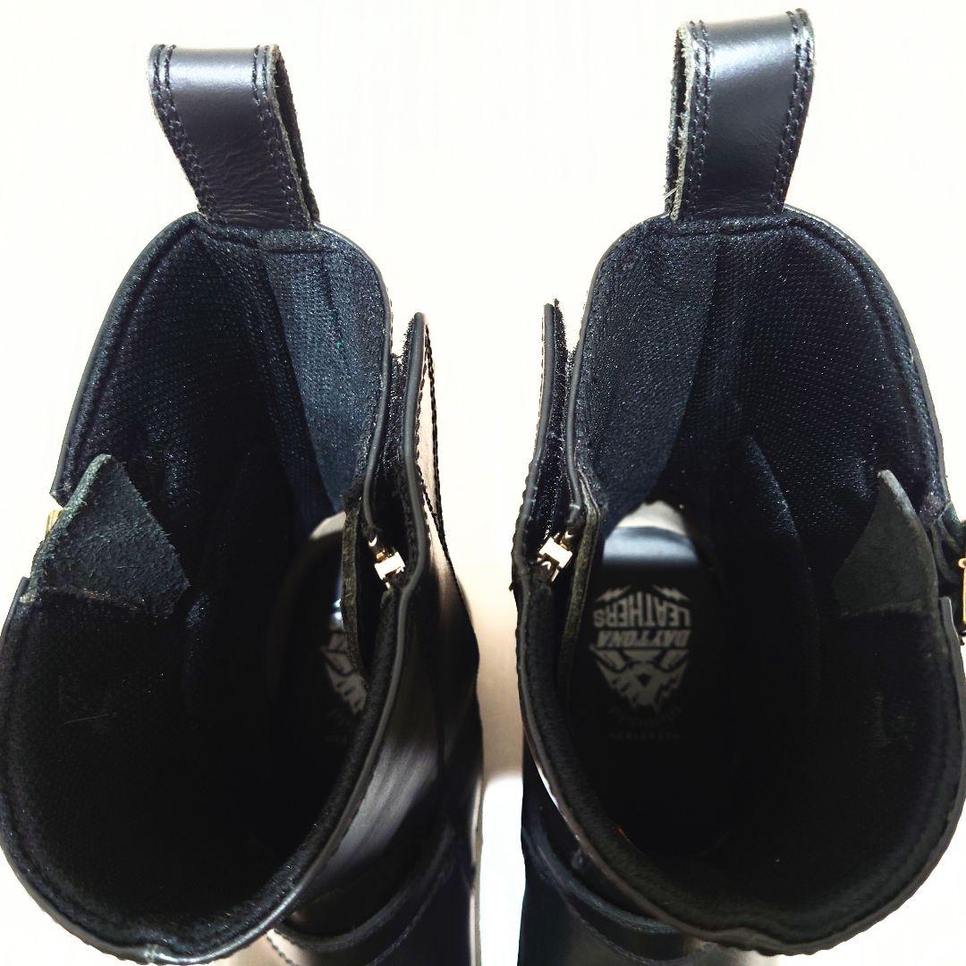 未使用 デイトナ 本革 バイクブーツ バイカーブーツ モーターサイクルブーツ