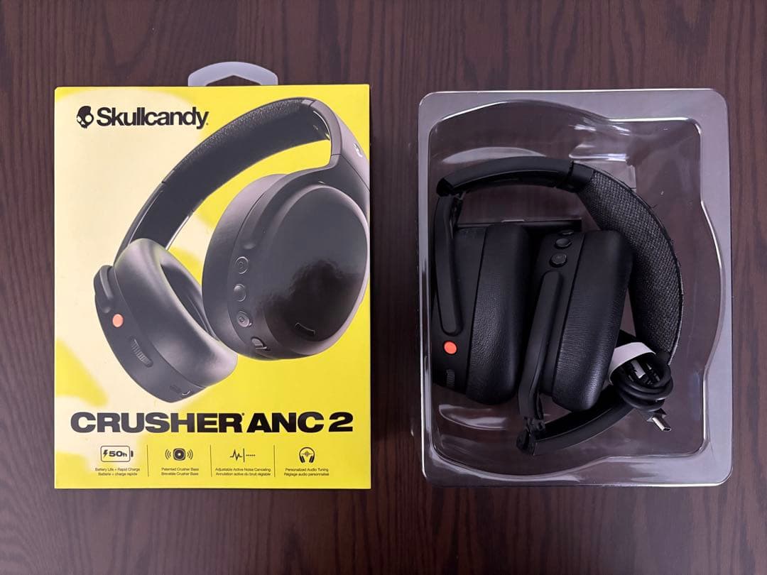 Skullcandy CRUSHER ANC 2 ワイヤレスヘッドホン