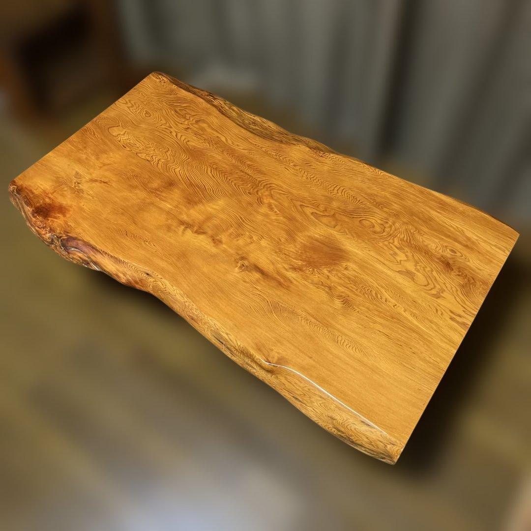 美品　希少　世界遺産　屋久杉　座卓　セパレートタイプ　樹齢1,000年以上