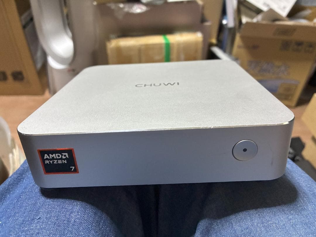透けちゃん【ミニPC】AuBox Ryzen 7 8745HS 32GB