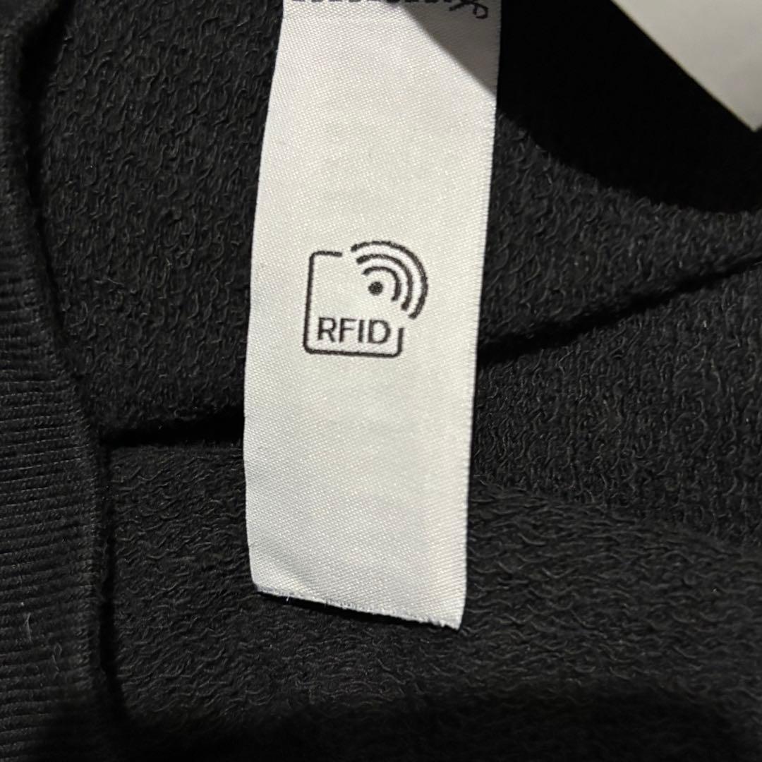 23SS STONE  トレーナー ブラック XL