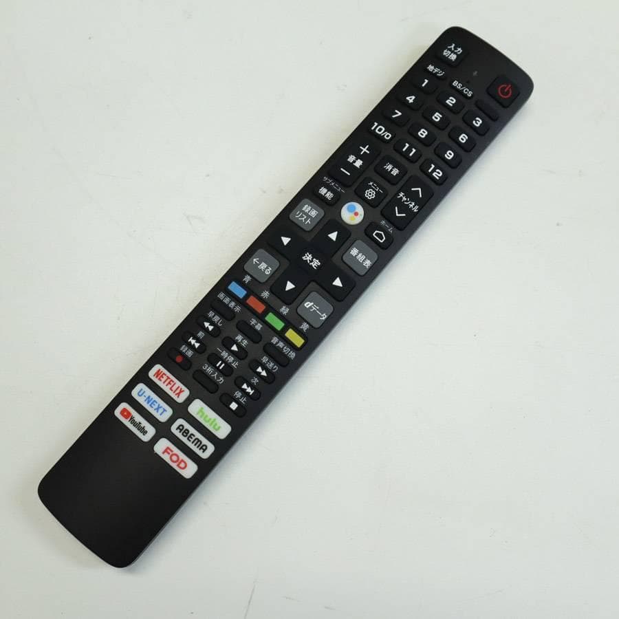 2の1 22年TCL 4K対応 スマートテレビ 液晶65インチ 65JP61