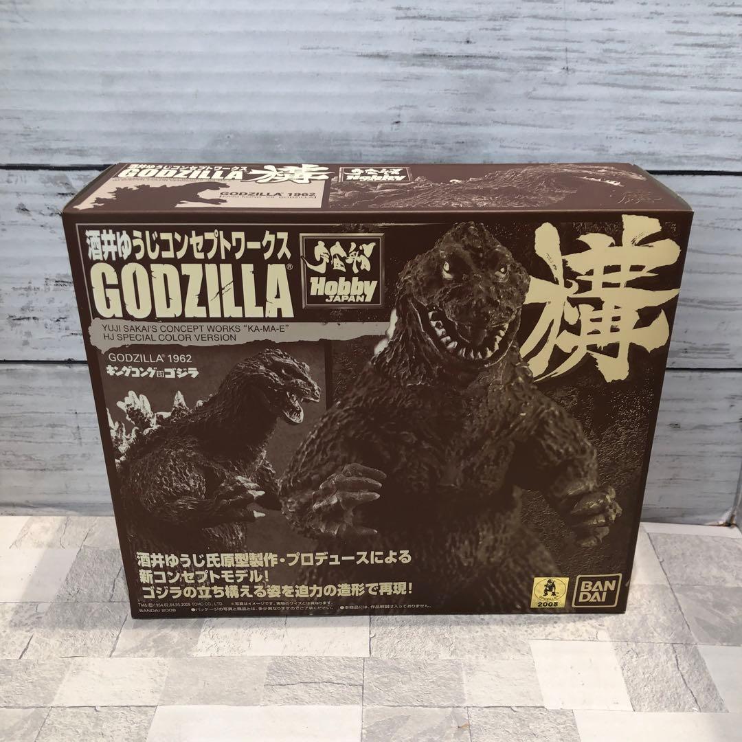 酒井ゆうじ コンセプトワークスゴジラ4種セット新品未開封品