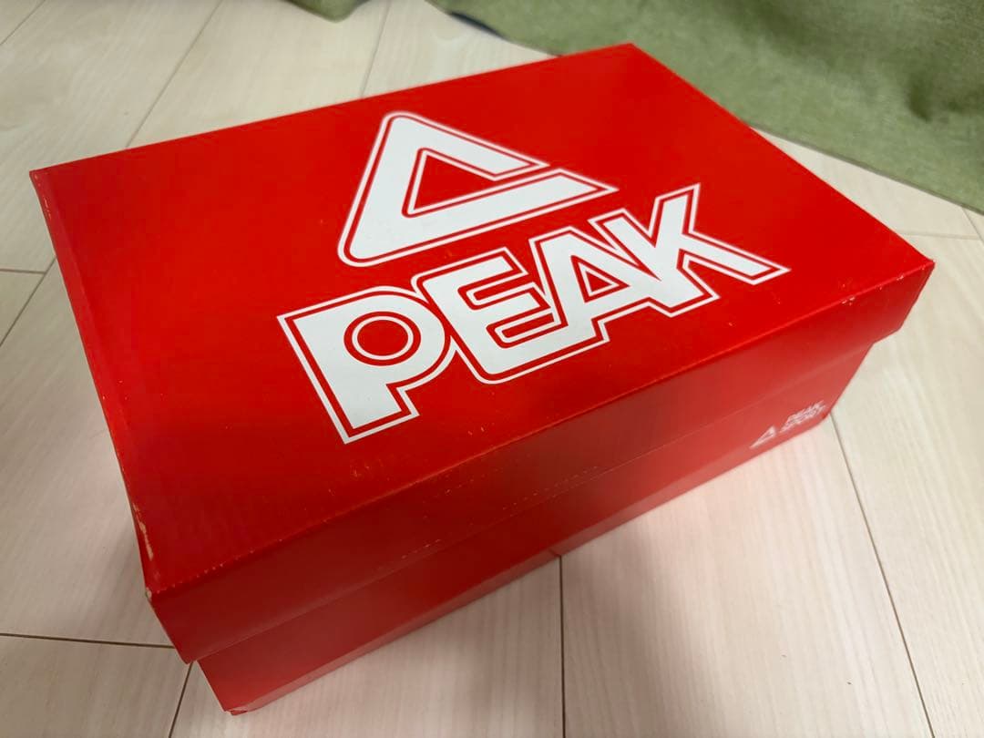 未使用 peak バスケレフリーシューズ26.5