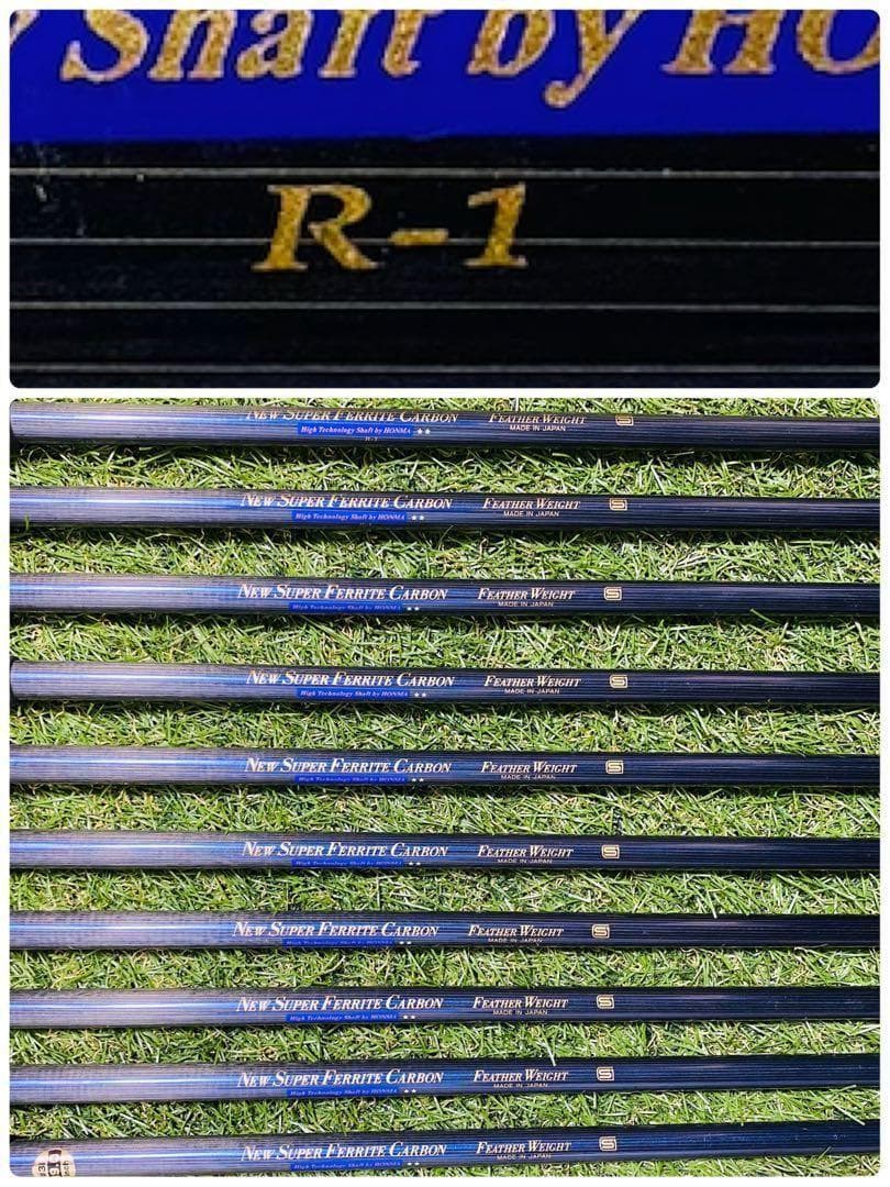 【豪華10本】ホンマ 金モグラ LB-606 2S メンズアイアンセット R