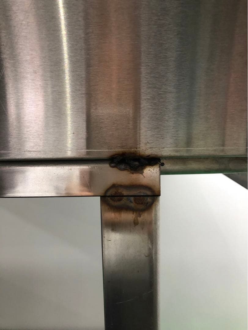 ☆地域限定送料無料☆工場整備品☆クリーンテーブル　幅900ステンレス　業務用