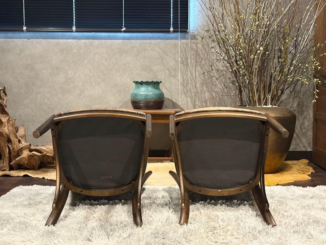 karimoku カリモク　ダイニングチェア　リビングチェア　ラタン IYG