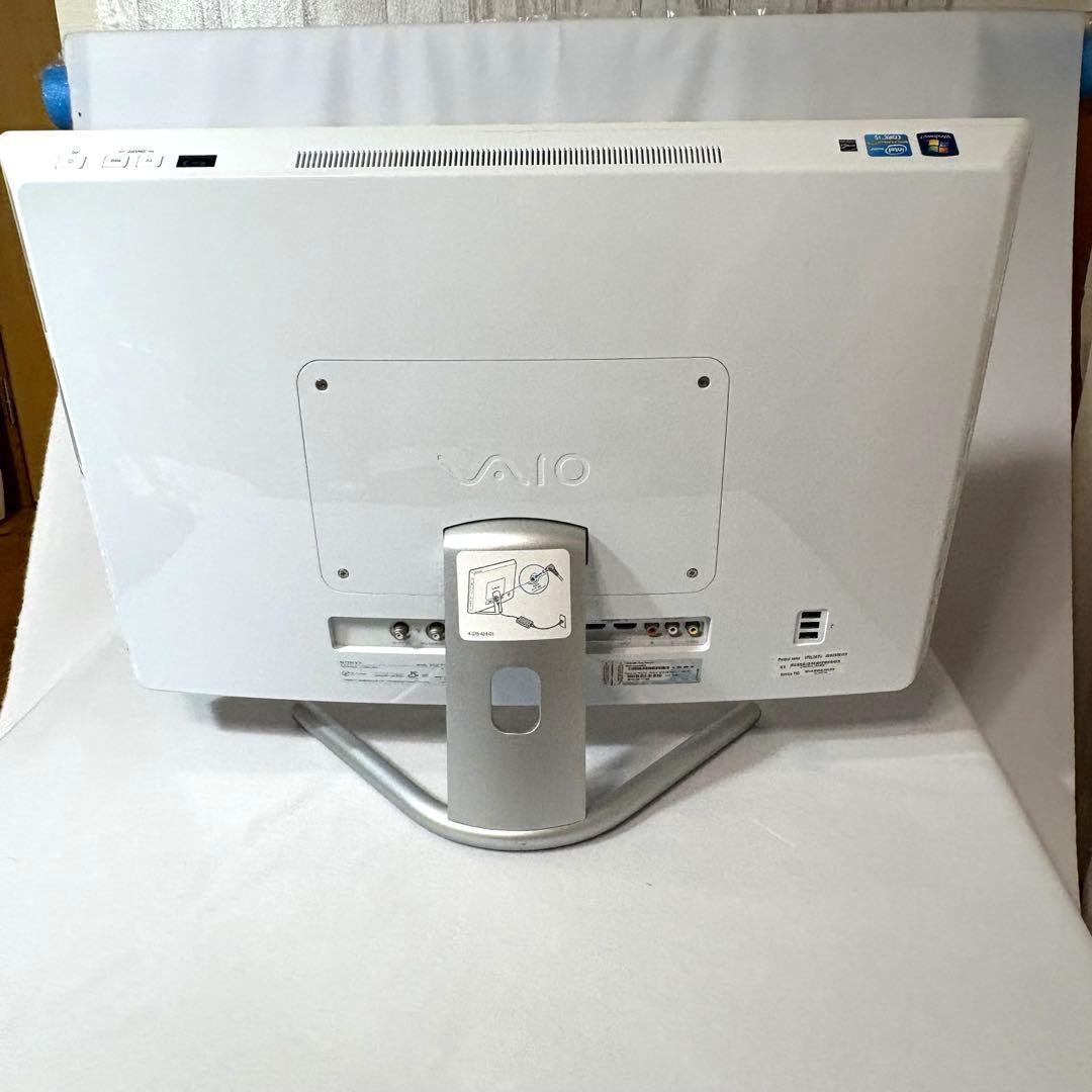 中古　VAIO オールインワンPC ホワイト　VPCL247FJ/WI