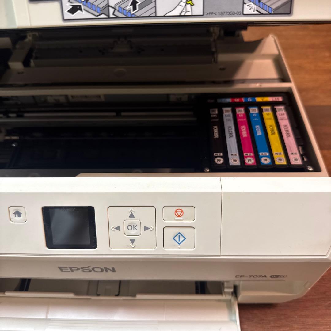 【ジャンク品】EPSON EP-707A インクジェットプリンター 本体