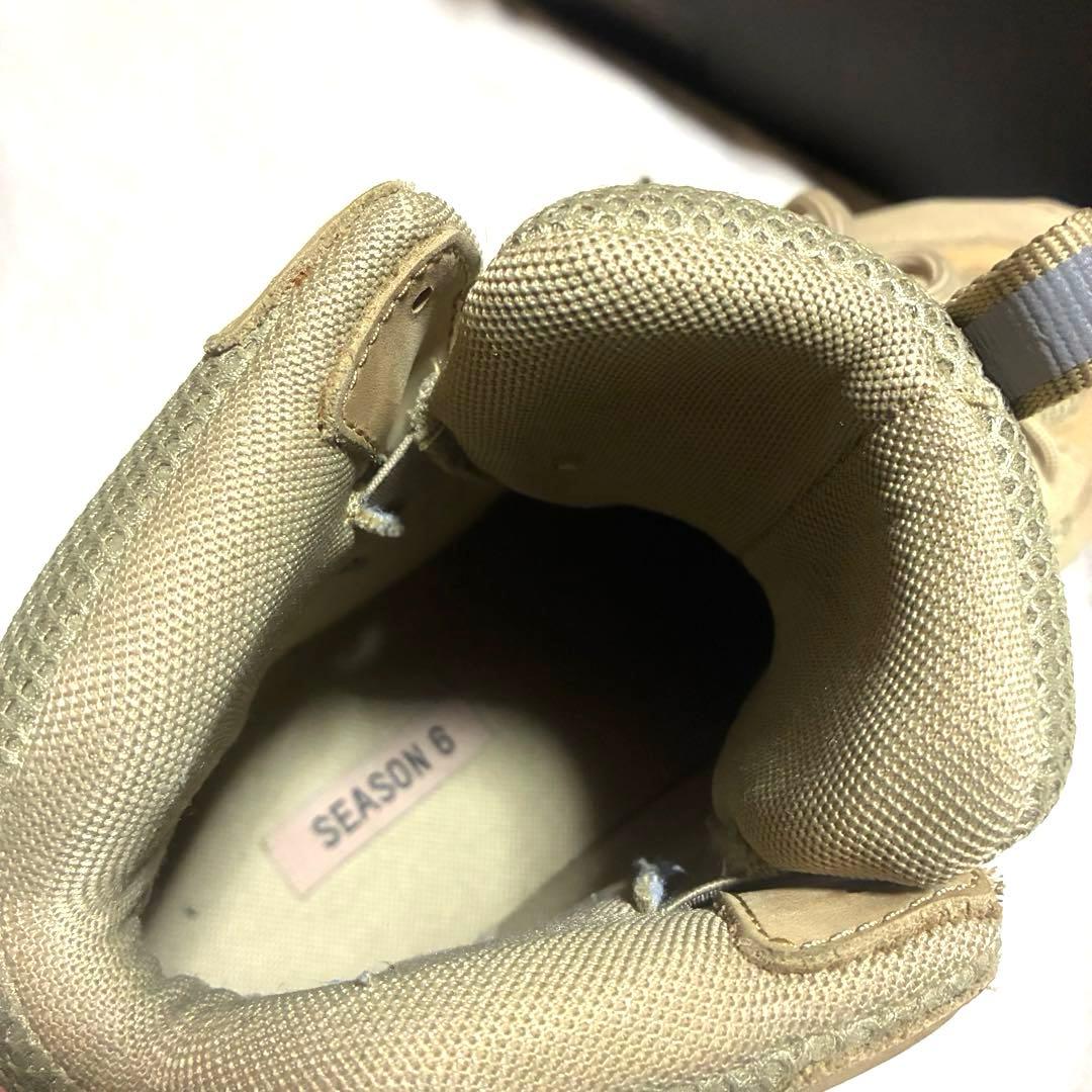 yeezy season 6 desert boots ベージュ