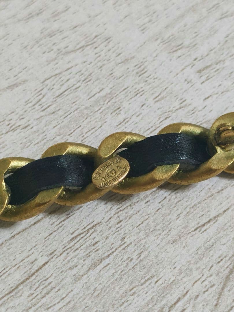 【訳あり】CHANEL シャネル CCマーク ブローチ リメイク パーツ