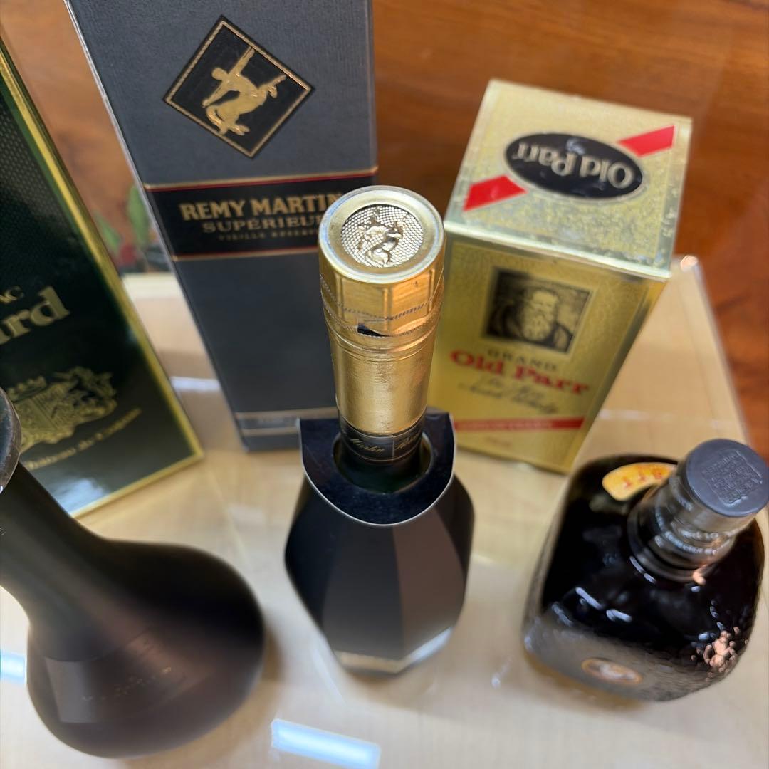 REMY MARTIN、Otaru、Old Parr 古酒3本セット