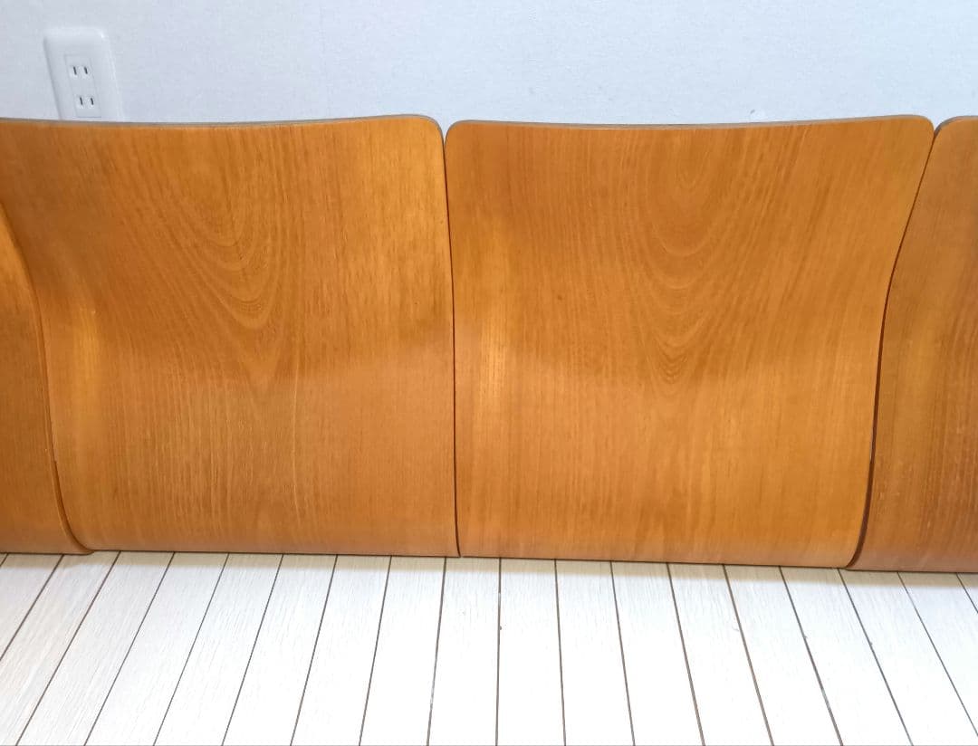 天童木工　高級座椅子　4脚セット　曲げ木