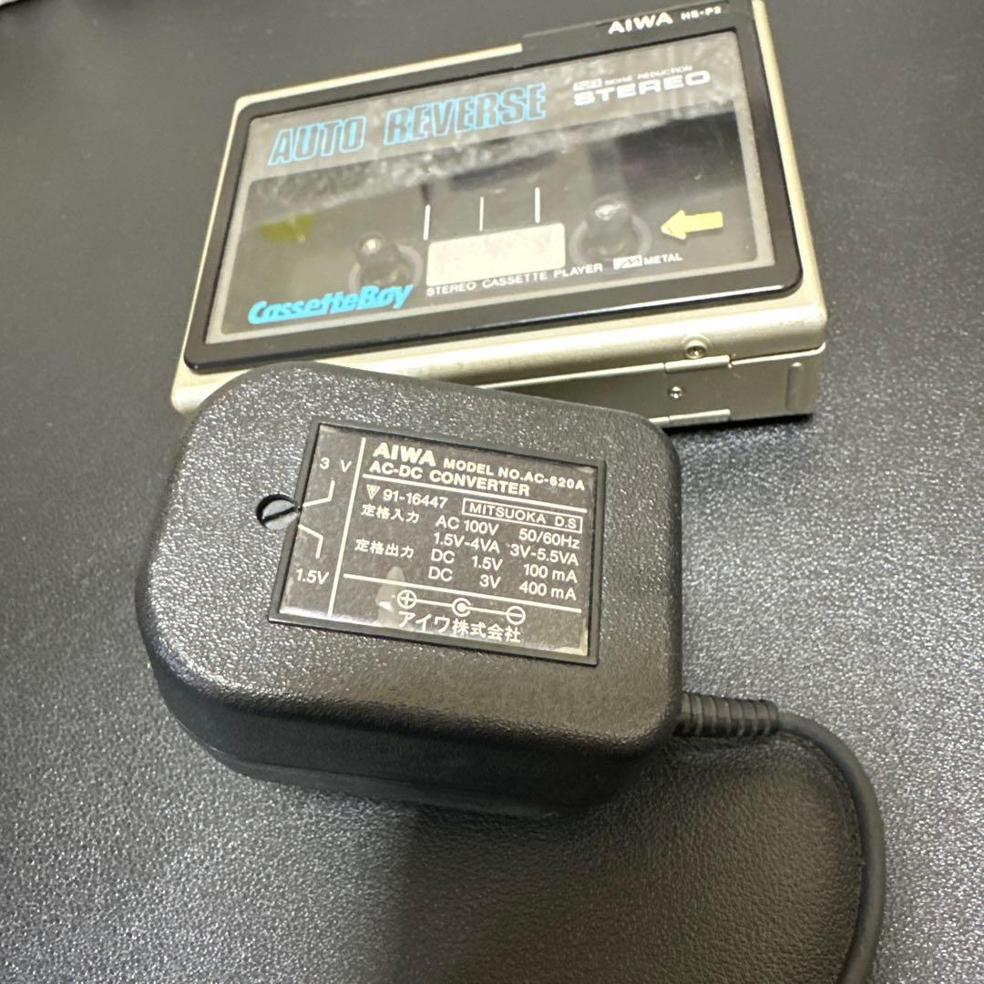 AIWAアイワ CassetteBoy HS-P2 通電OK ジャンク　現状品