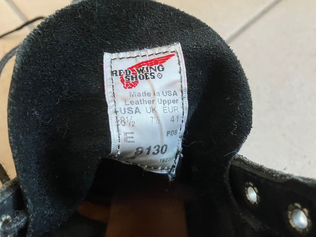 レッドウィング　黒　26.5