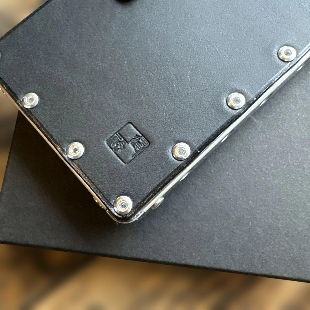 エアロコンセプト　カードケース・名刺入れ　新品・未使用品　箱付き　カラーNAVY