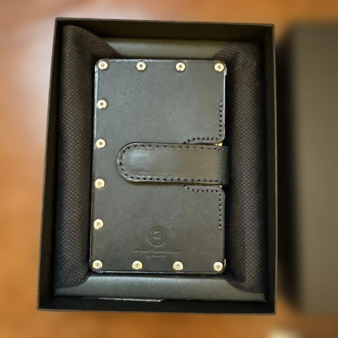エアロコンセプト　カードケース・名刺入れ　新品・未使用品　箱付き　カラーNAVY