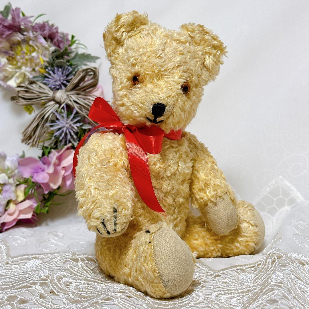 1940's❤️小さな愛されテディベア❤️ イギリスアンティークベア