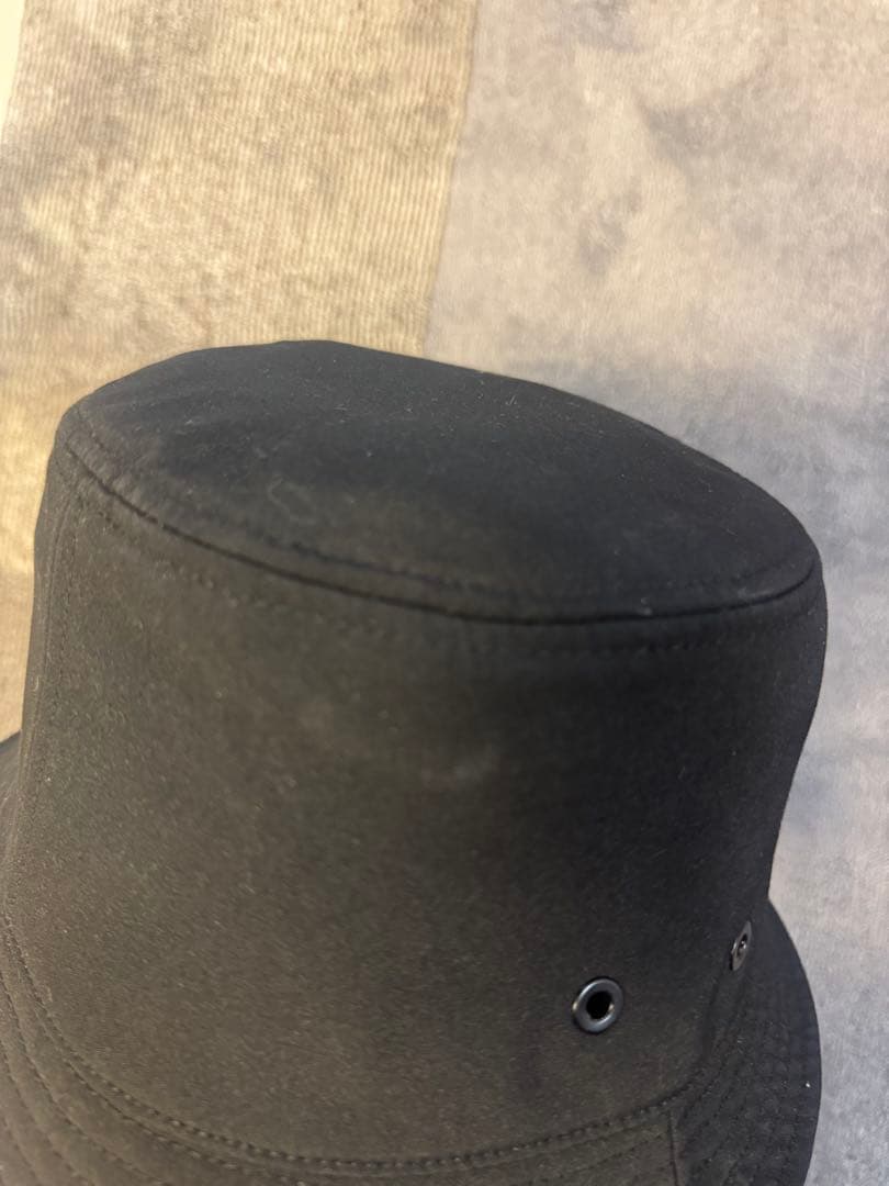 MONCLER バケットハット 黒