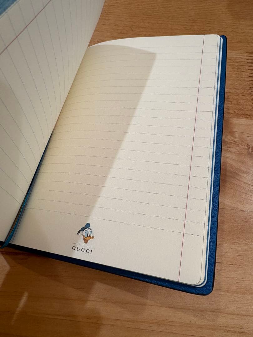 正規品 グッチ GUCCI × Disneyコラボ ノート ドナルド　メモ