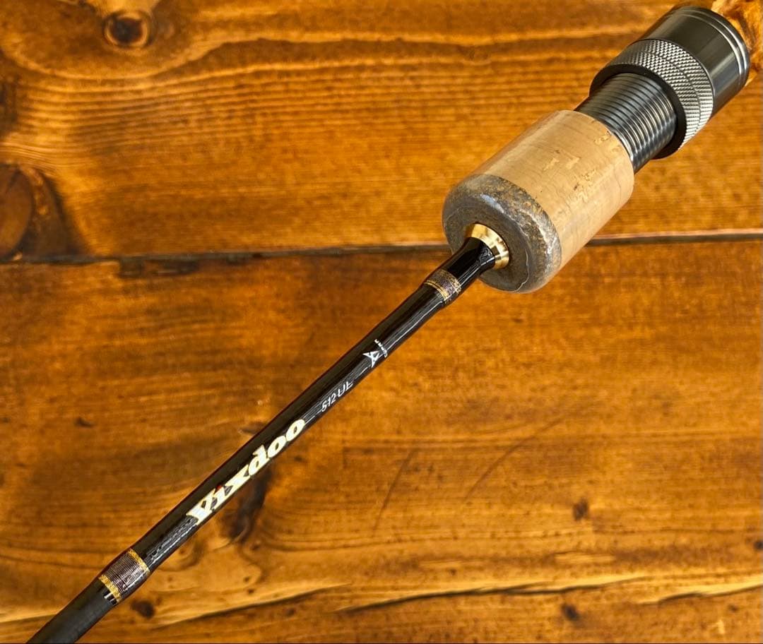 トラウトロッド　5ft1inch ウッドリールシート　渓流 天然木　ベイトロッド