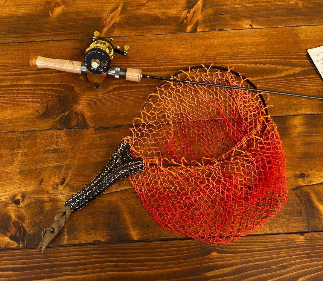 トラウトロッド　5ft1inch ウッドリールシート　渓流 天然木　ベイトロッド