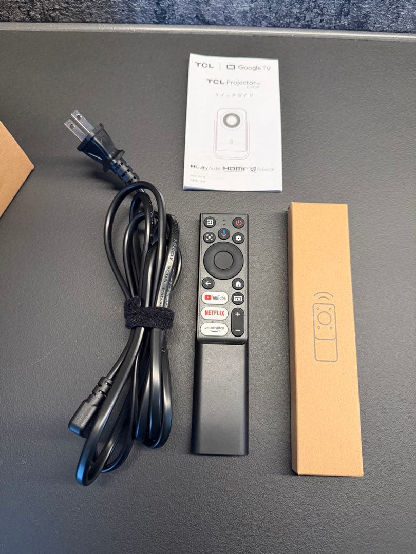 【極美品】TCLプロジェクターC1 ホームプロジェクター