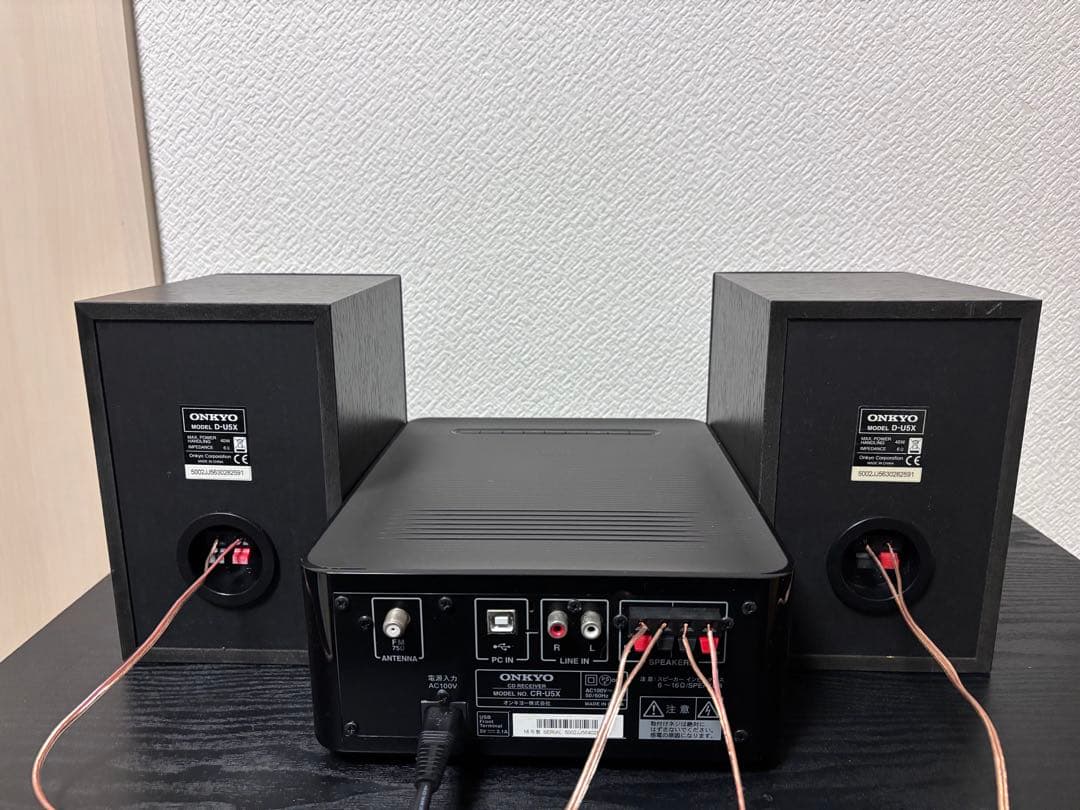 ONKYO CR-U5X CDコンポ Bluetooth対応 リモコン付き