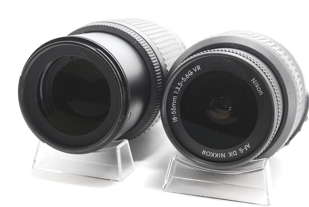【超高画質×ダブルVR】Nikon D3200 標準＋望遠セット
