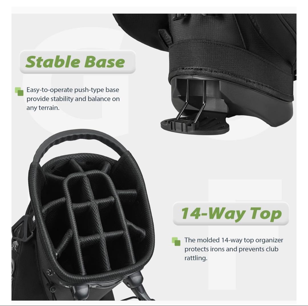 GoHimal(ゴーヒマル)14ウェイキャディバックスタンド