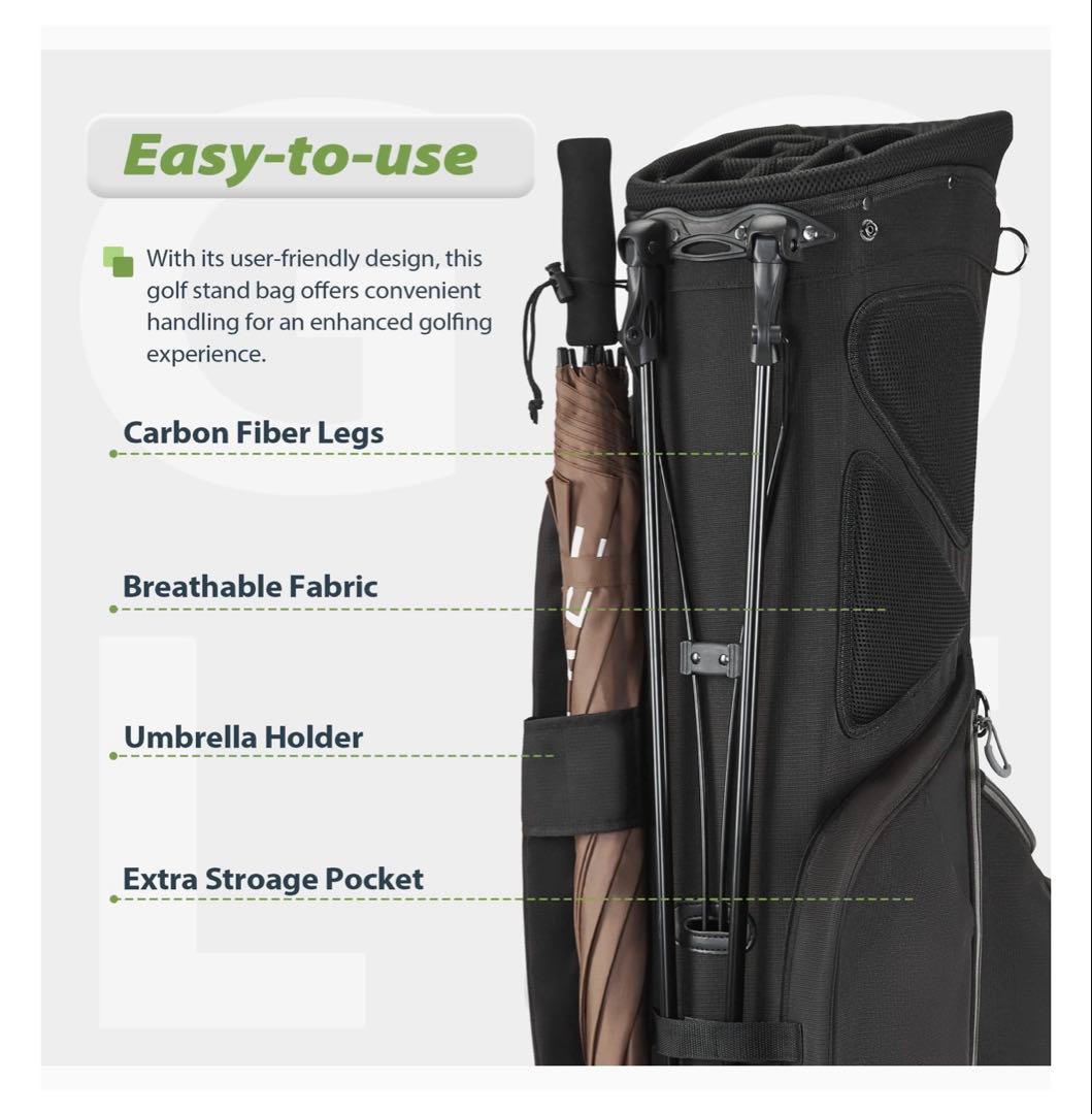 GoHimal(ゴーヒマル)14ウェイキャディバックスタンド