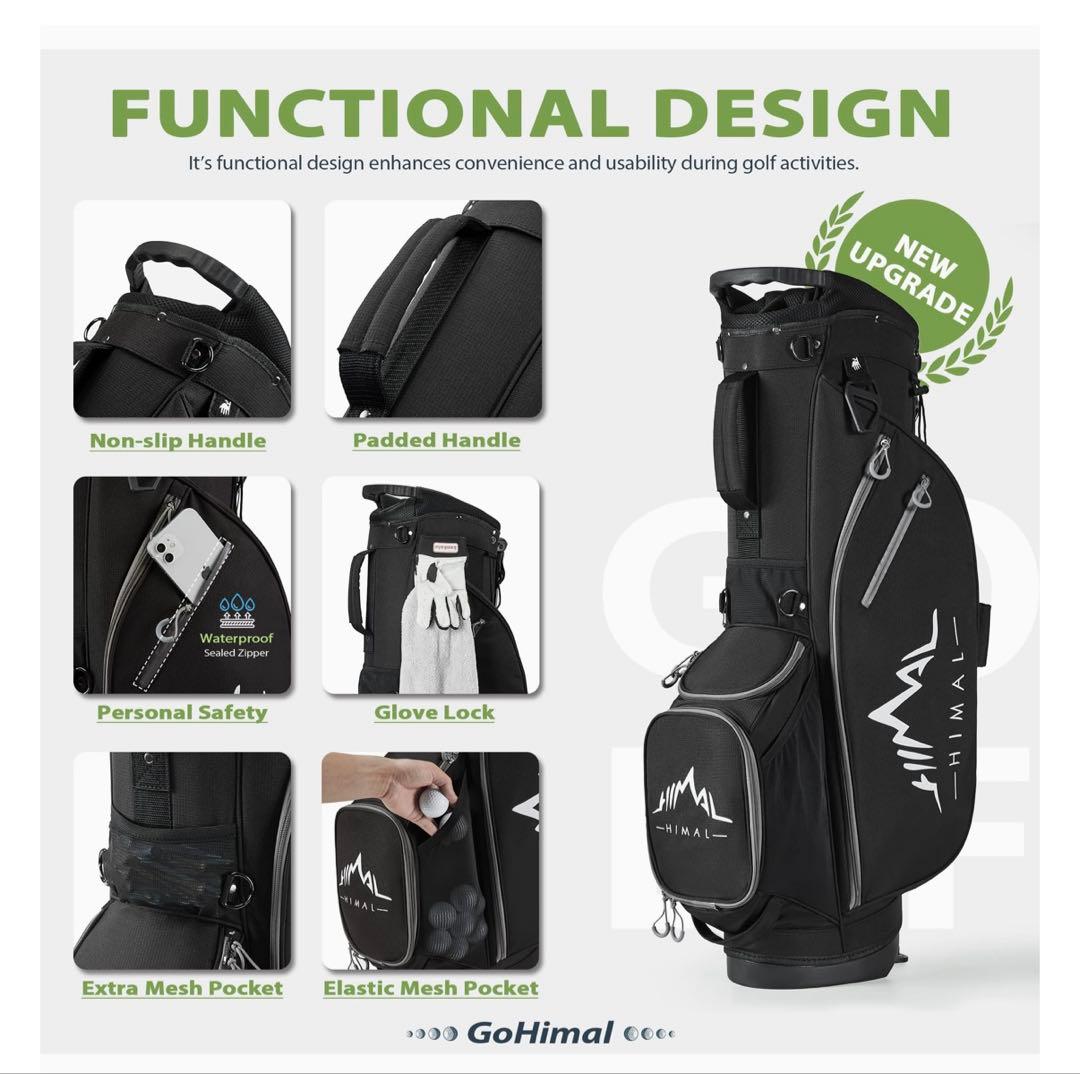 GoHimal(ゴーヒマル)14ウェイキャディバックスタンド