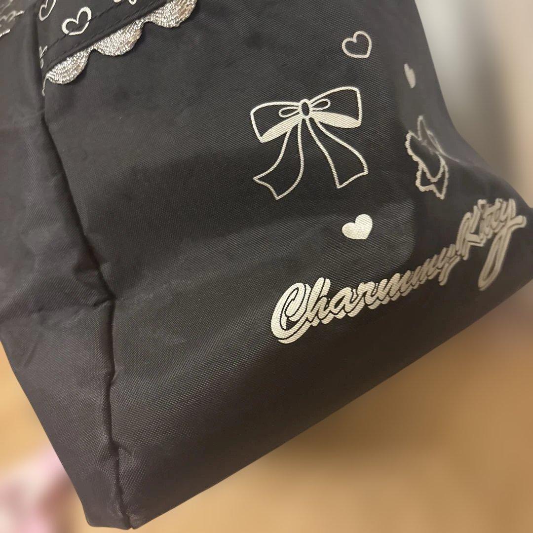 チャーミーキティ　激レア　ボストンバック ハンドバッグ　ハンカチ　コップ　セット