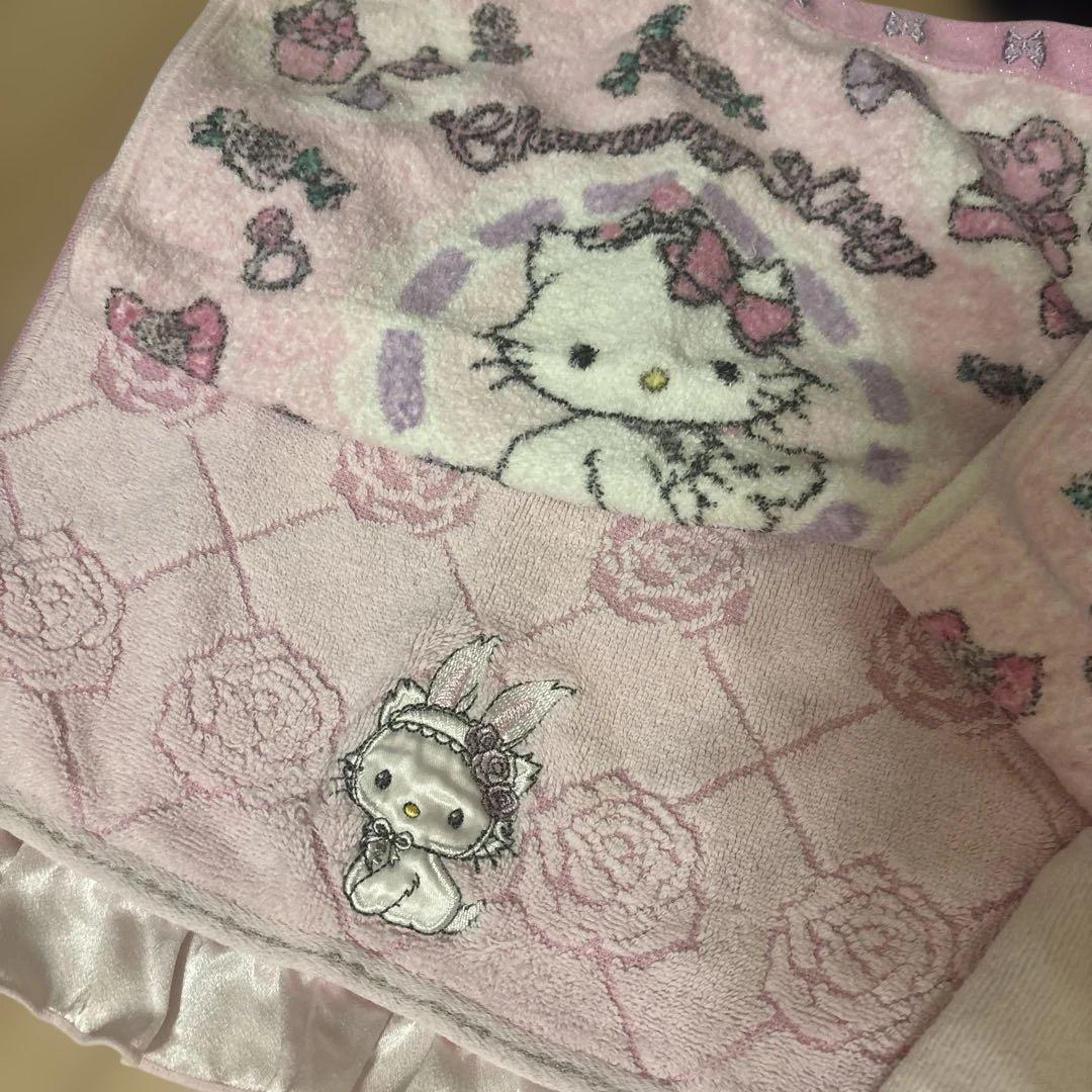 チャーミーキティ　激レア　ボストンバック ハンドバッグ　ハンカチ　コップ　セット