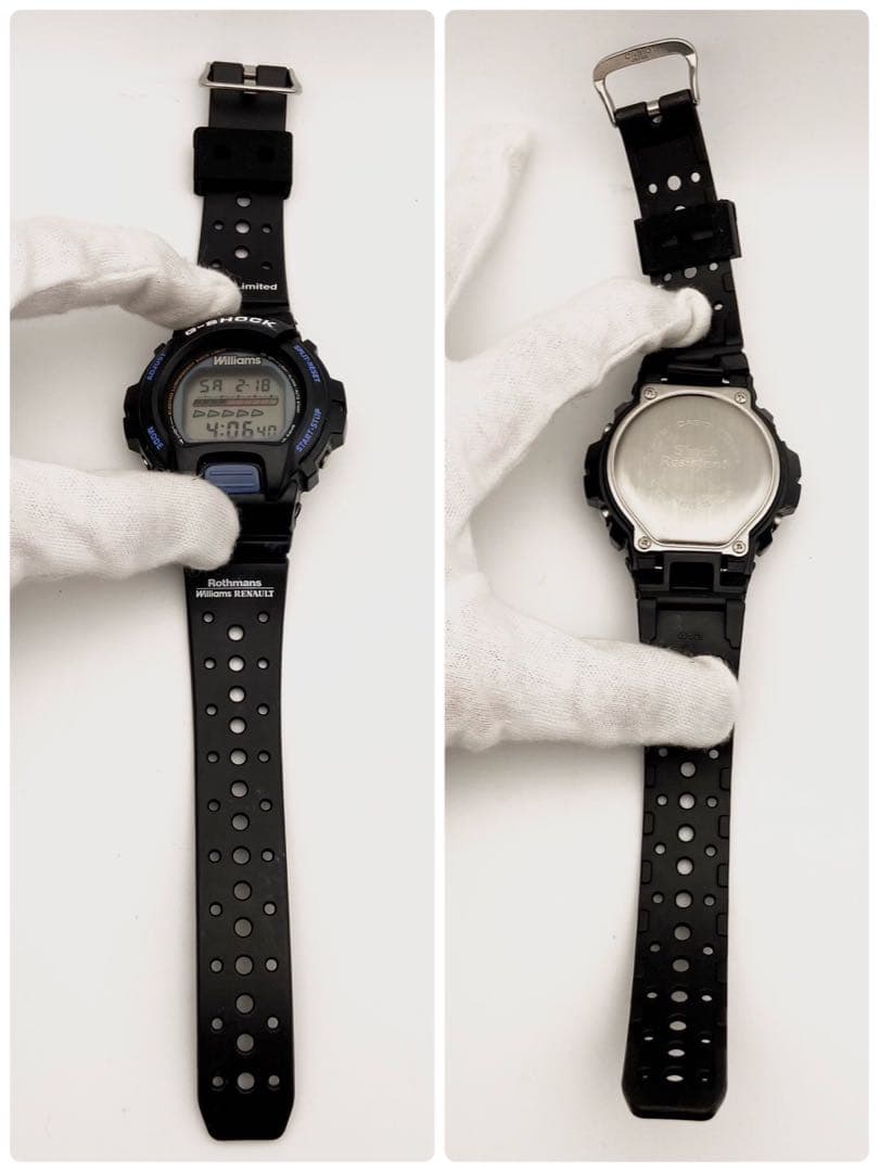 限定品【稼働品】G-SHOCK F1 ウィリアムズ・ルノー　腕時計 新品電池