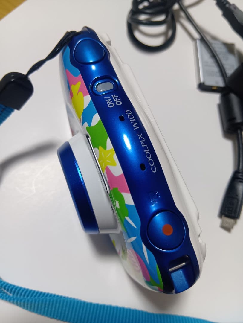 【限定カラー】Nikon COOLPIX W100 マリンカラー 防水コンデジ