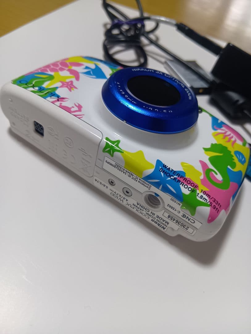 【限定カラー】Nikon COOLPIX W100 マリンカラー 防水コンデジ