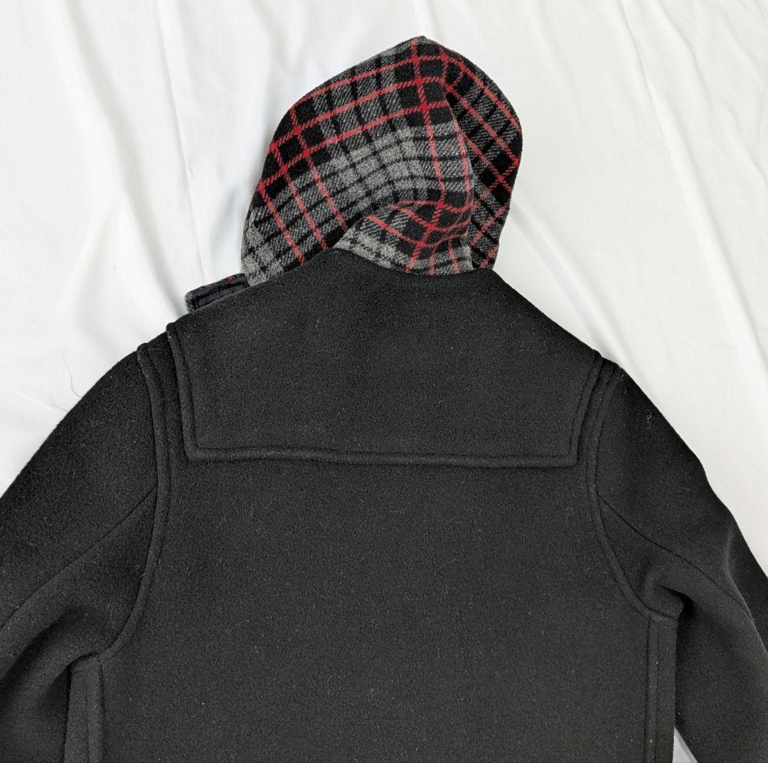 【極美品】 グローバーオール×SILAS ダッフルコート　ウール　ブラック　M